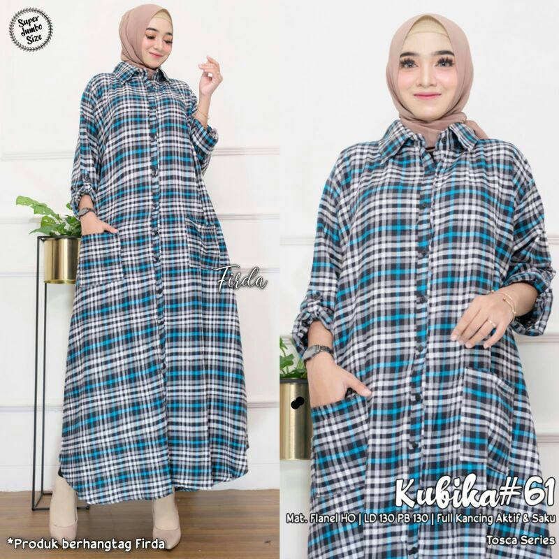 KUBIKA FLANEL HQ JUMBO ANEKA MOTIF