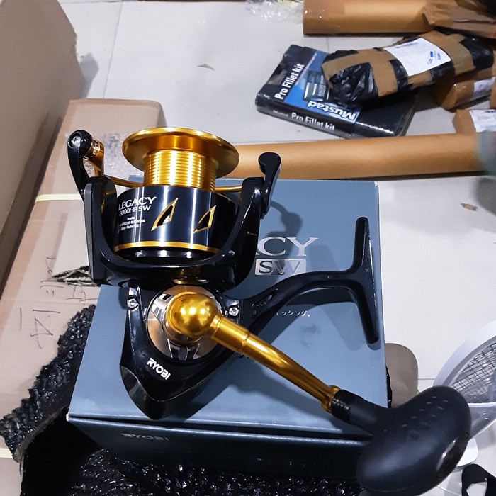 Termurah.. Reel Ryobi Legacy 8000 Sw Power Handel Cv