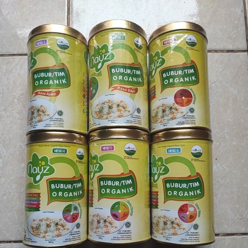 Nayz Bubur Beras Organik 300gr Bubur Mpasi