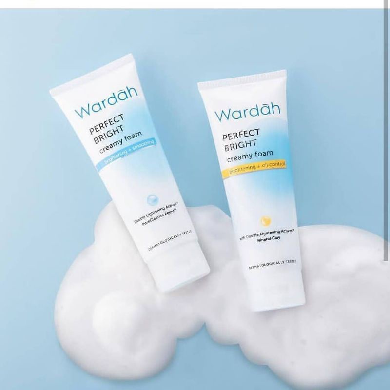 Wardah Perfect Bright Creamy Foam Brightening + Smoothing