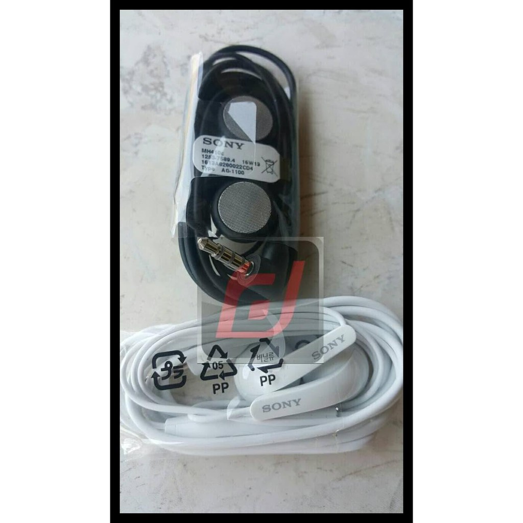 {{BAYAR DI TEMPAT}} headset earphone original sony xperia MH410c mh-410c CUCI GUDANG [Kode 1|Kode