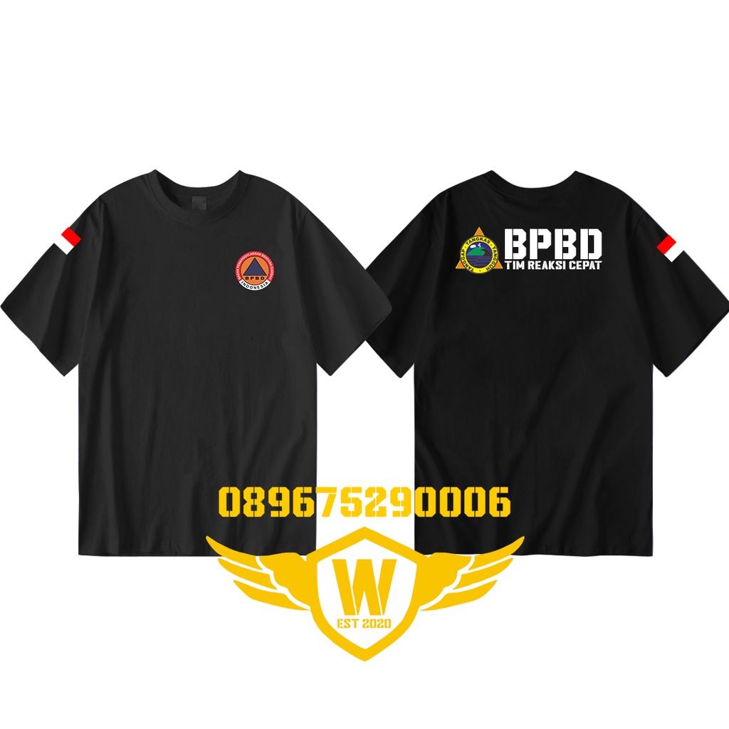 KAOS BAJU BPBD
