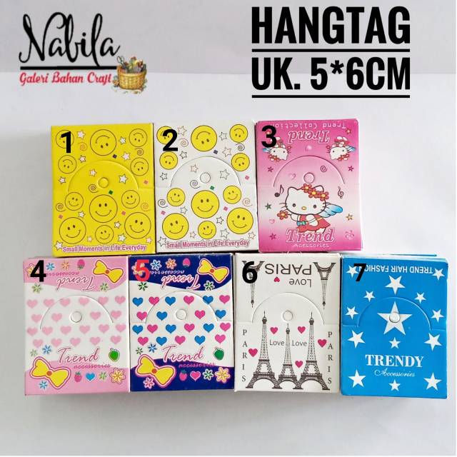 

Hangtag plastik / Label kemasan aksesoris Bros gelang