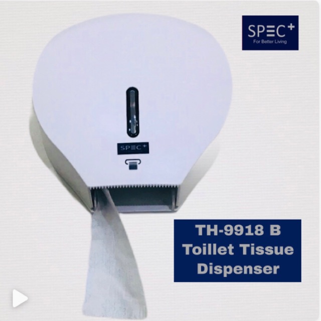 Tempat Tissue Toilet Bulat Dinding Jumbo Roll / Dispenser Tisu Box