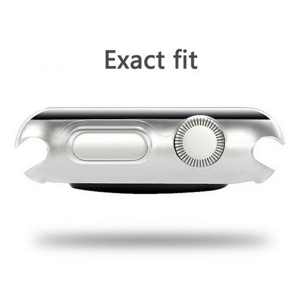 Case Pelindung Layar Bahan TPU Ukuran 40mm / 44mm Untuk Apple Watch Seri 1 / 2 / 3 / 4 / 5 / 6 / SE