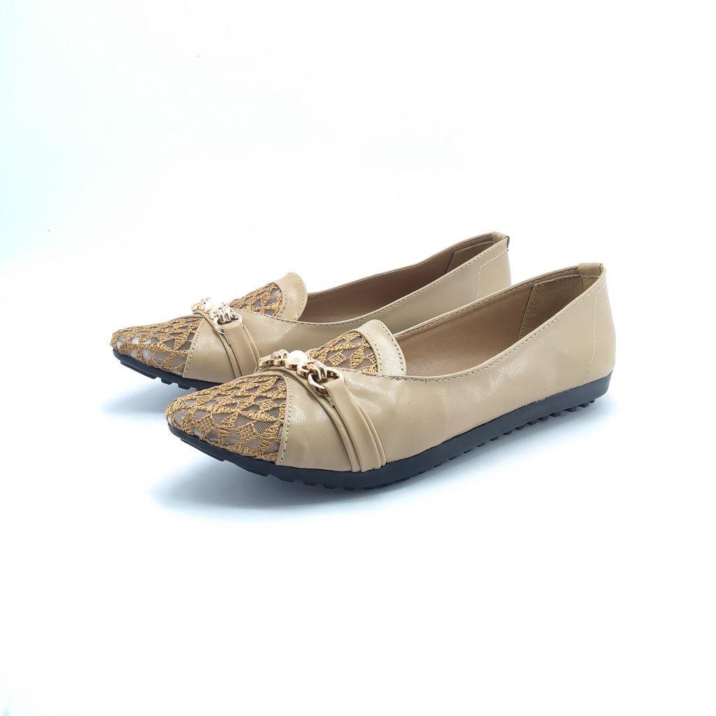 Sepatu Wanita Flat Shoes Ballerina Andis SR05