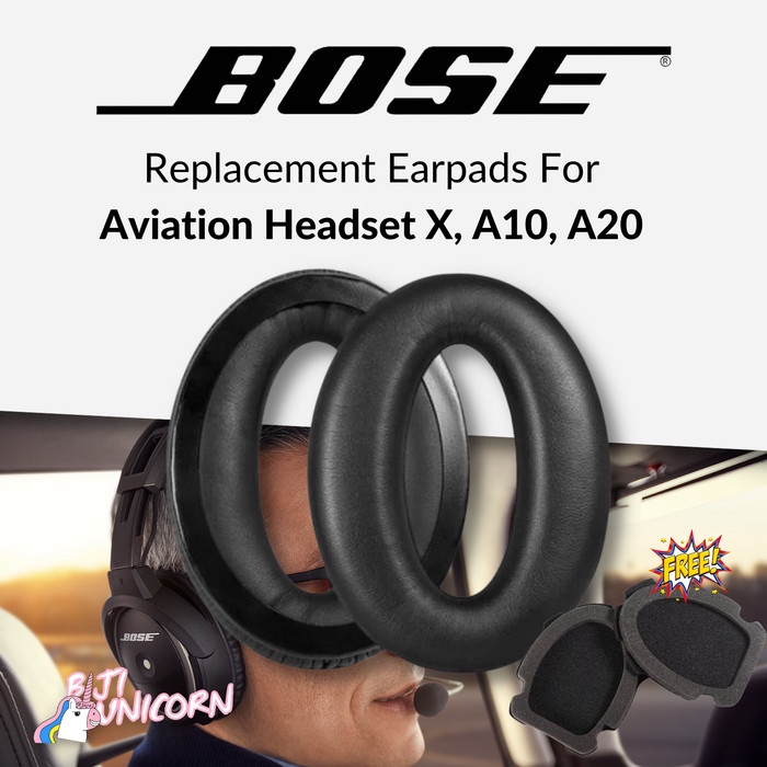 Earcup Earpad Ear Cushion Cushion Bose Aviation X 10 A10 A20 Busa Foam Premium