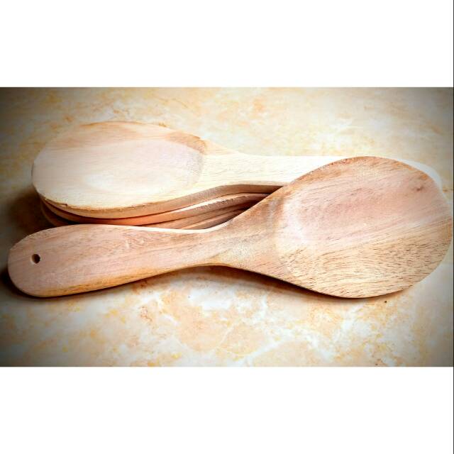 Souvenir Centong nasi kayu