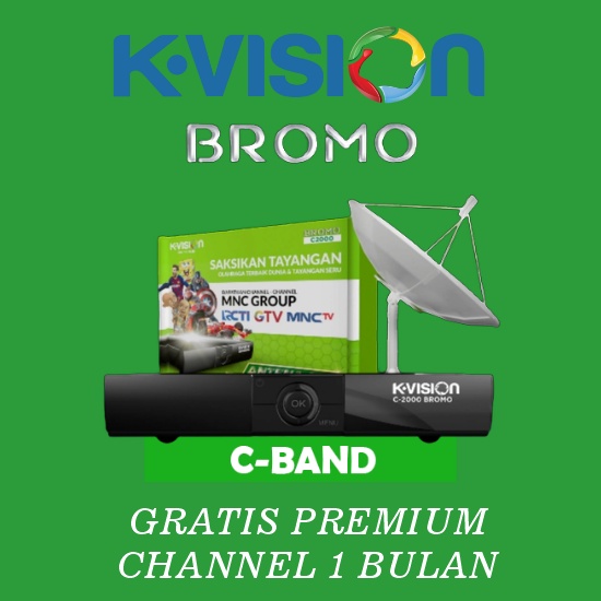 Receiver Digital Kvision Bromo C2000 HD
