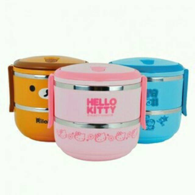 Rantang stainless karakter lucu tahan panas