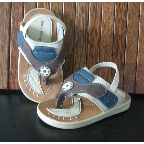 Sepatu Anak - Sepatu Baby Wang Remy Brown - Sepatu Sandal Bayi