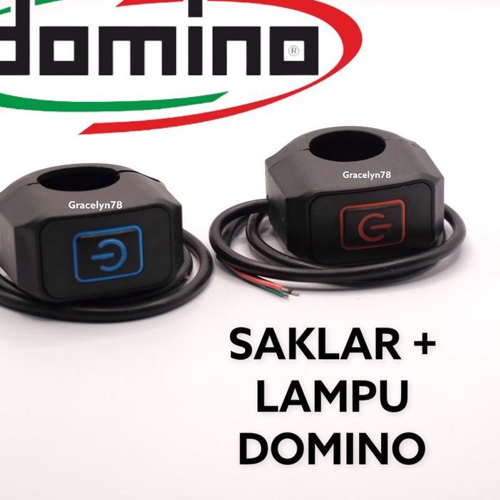 Kekinian - saklar on off KOTAK LAMPU LED KLEM STANG ada lampu LED WARNA WARNI DI SAKLARNYA