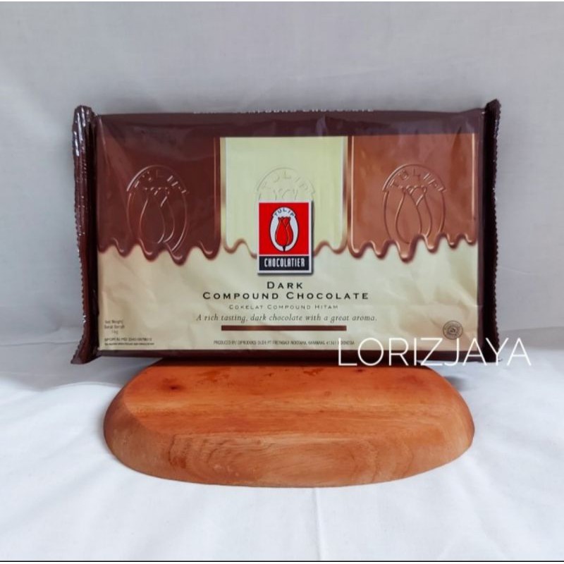 

REPACK!!! Coklat Batangan Tulip/ Dark Chocolate Compound 500gr