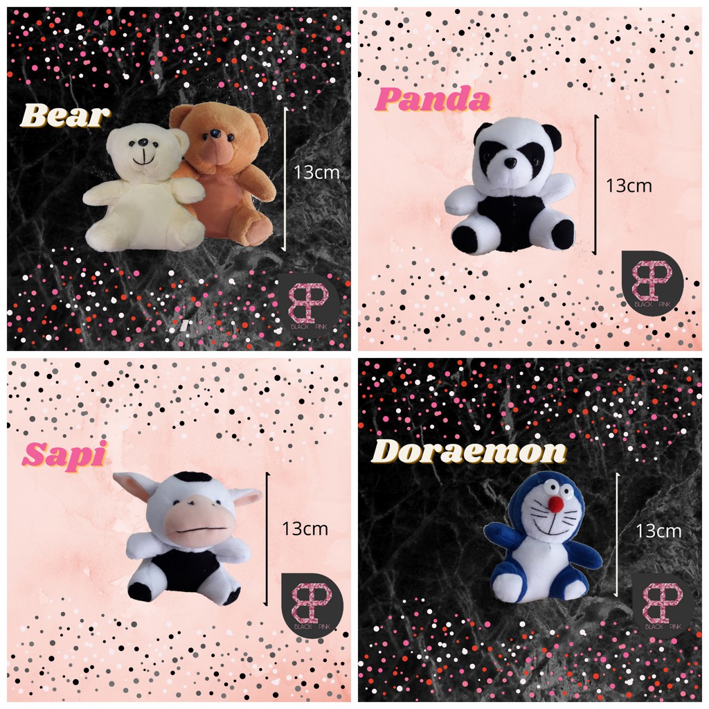 Boneka Capit Mini Murah / Mini Doll / Boneka Karakter / Boneka Tanpa Toga