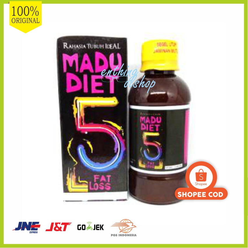 ( COD ) MADU DIET 5 FAT LOSS - PELANGSING ORIGINAL HERBAL - IDEAL