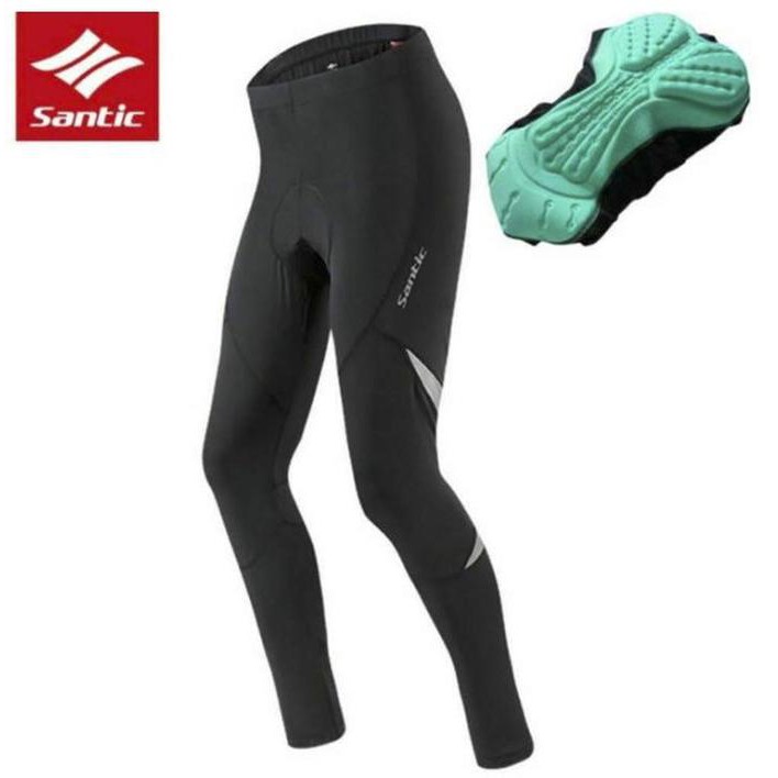 Celana padding panjang santic - long padding - celana peding sepeda panjang - celana padding
