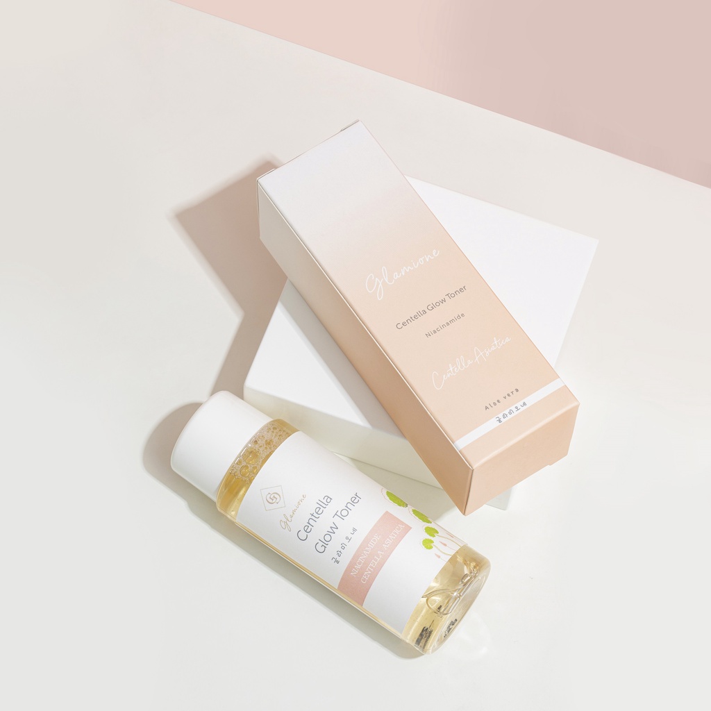 Centella Glow Toner Brightening Skincare Glamione