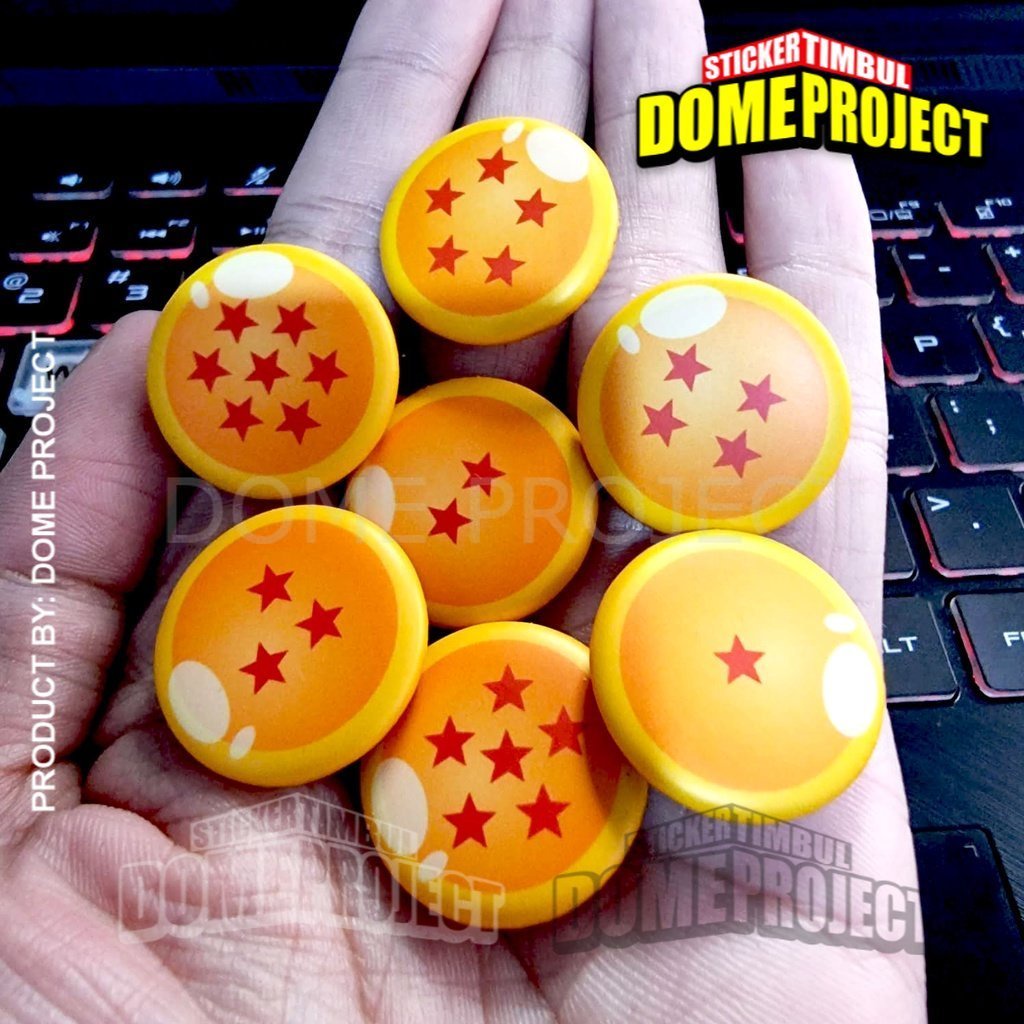 PIN PENITI DRAGON BALL 1 SET ISI 7 BOLA NAGA