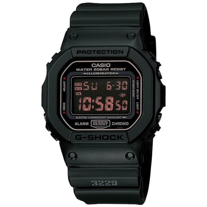 JAM TANGAN ORIGINAL G SHOCK DW-5600MS-1 / DW5600MS1 / DW 5600MS 1