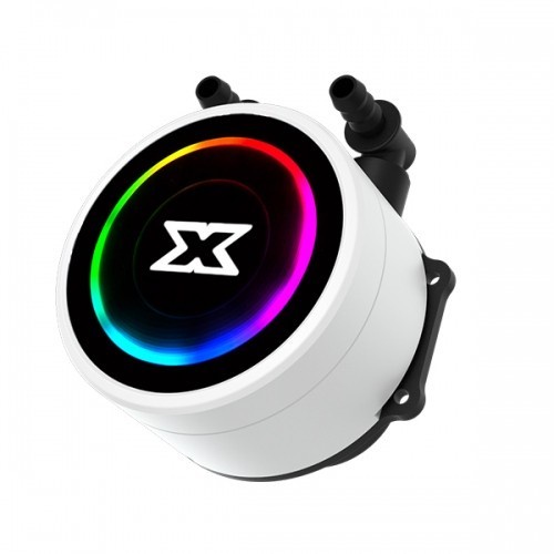 Xagatek Aurora Artic 240 AIO CPU Liquid Cooler Fan White Edition 120mm