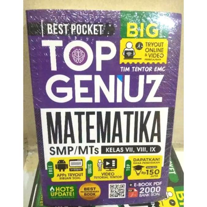 

BUKU BEST POCKET TOP GENIUZ MATEMATIKA SMP