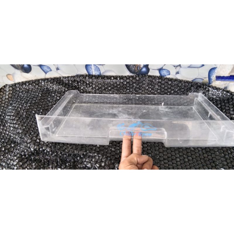 Rak tatakan ikan dan daging kulkas AQUA/SANYO 1 pintu chliller room daging dan ikan kulkas aqua 1pin