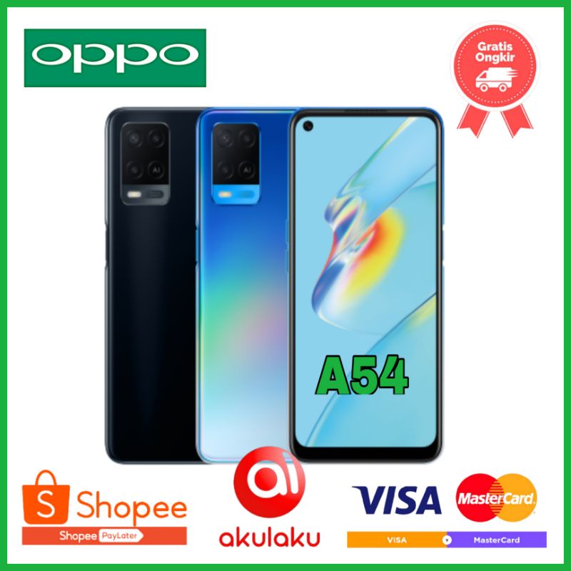OPPO A54  6GB & 4GB      [GARANSI RESMI]-1