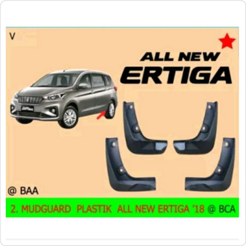 Karpet Lumpur Mud Guard Ertiga New 2018-ON