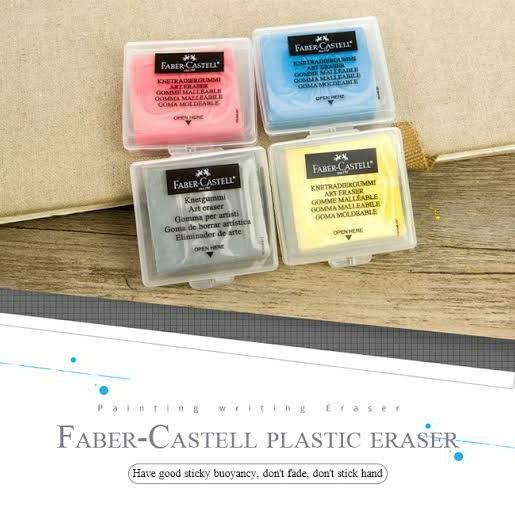 

FABER CASTELL KNETGUMMI KNEADABLE ART ERASER PENGHAPUS ULI Berkualitas
