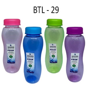 BOTOL AIR BULAT WARNA WARNI 1000 ML | BTL-29 [PERFECTHOME]