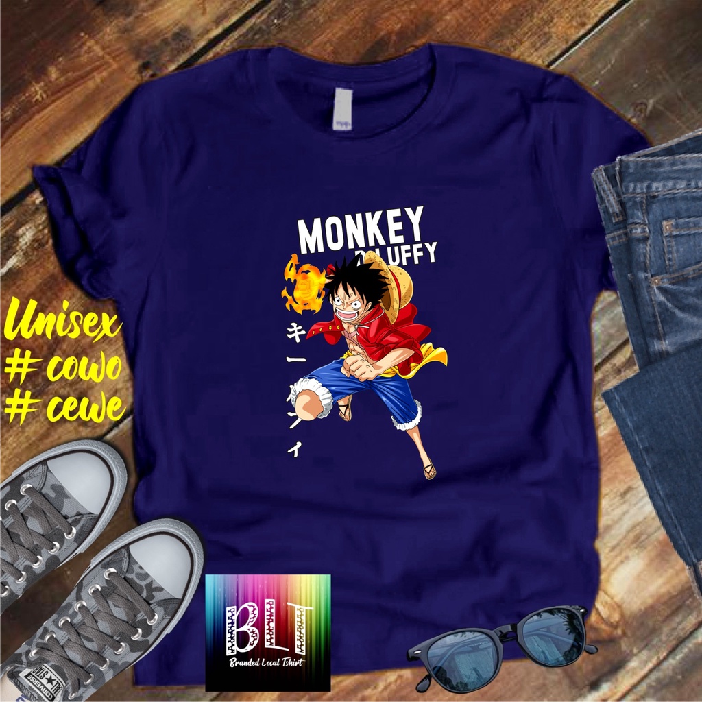 Cod/Promo Diskon Kaos DTF Luffy Monkey Kaos Terlaris Kualitas Terjamin/Kaos Murah/Kaos Cotton 30s/Kaos katun/Pakaian Pria pakaian Wanita/Kaos Distro Pria/Kaos Pakaian Pria Dan Pakaian Wanita/Kaos Kata2 Lucu/Kaos Viral/Kaos Promo/Best Seller