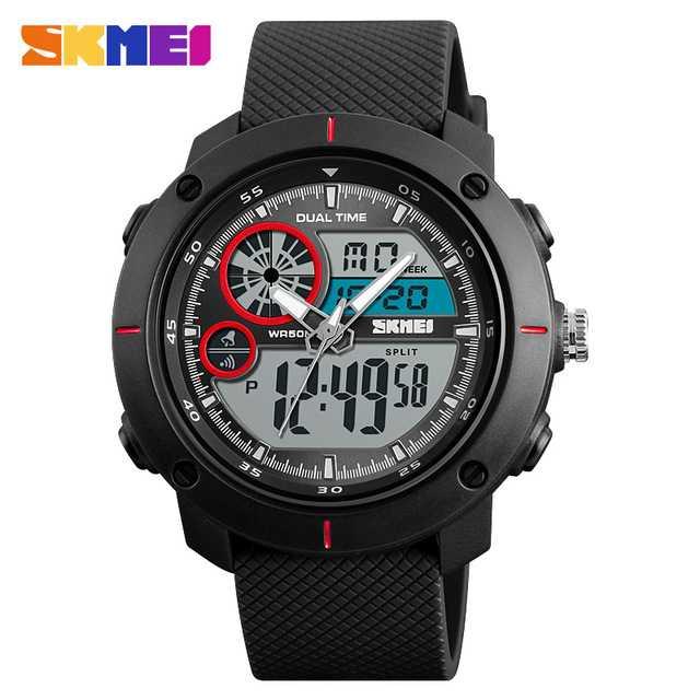 SKMEI Jam Tangan Digital Analog Pria - 1361