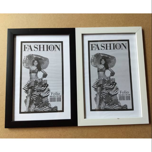 Bingkai /Frame foto ukuran Folio 22x33cm