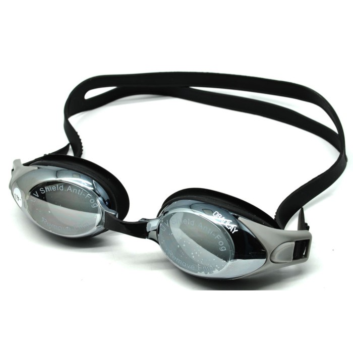 kacamata renang Obaolay Kacamata Renang Minus 3.0 Anti Fog UV Protection - Black (N8S5) kacamata ren