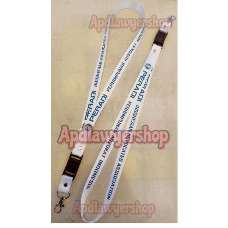 

Tali Id Card Lanyard PERADI MODEL BARU Tali Id card Gantungan PREMIUM