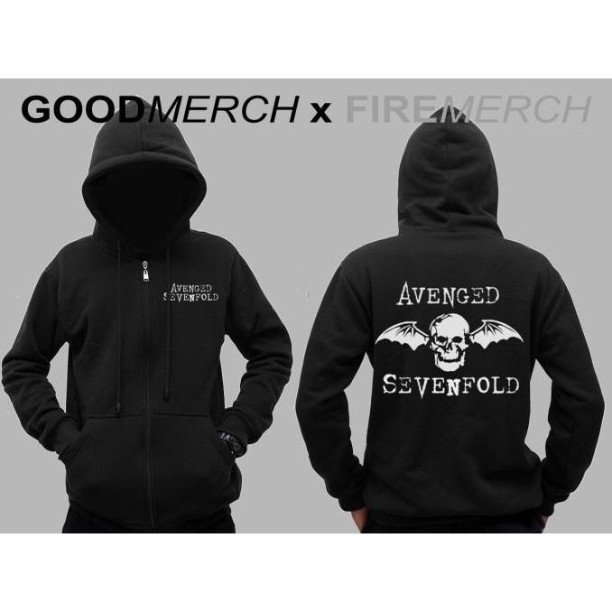 Jaket Hoodie Sweater Avenged Sevenfold Sweatshirt Zipper
