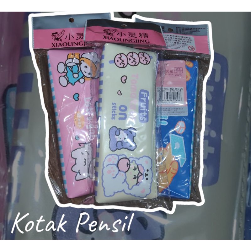

Kotak Pensil Kain Tepak Kain