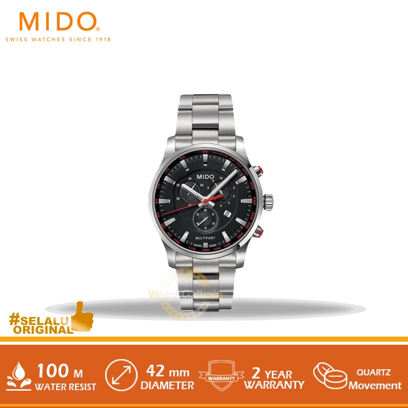 Jam Tangan Mido M005.417.11.051.00 Chronograph Original Murah