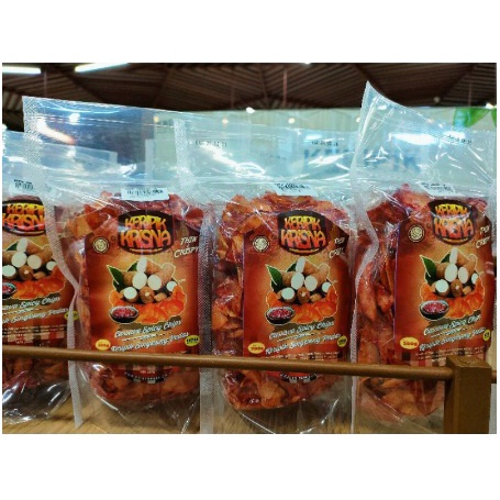 KERIPIK SINGKONG PEDAS MANIS KRISNA 200GR OLEH-OLEH ASLI BALI