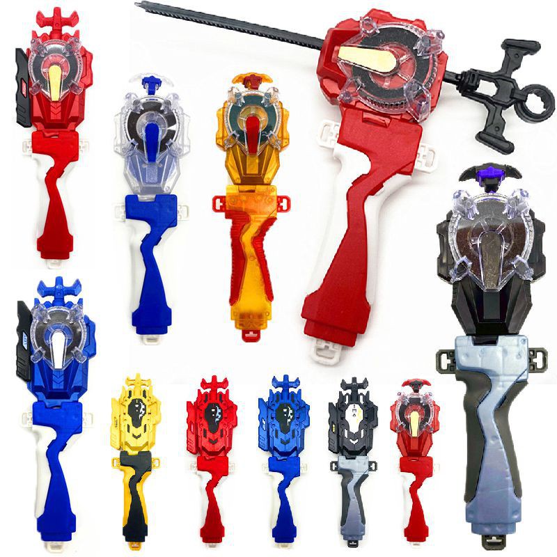 【New Arrival】Beyblade Burst Sparking Bey Launcher L / R String Ruler Sparking Grip Handle Toy