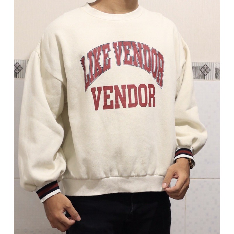 crewneck SA2DA & SODA lengan balon