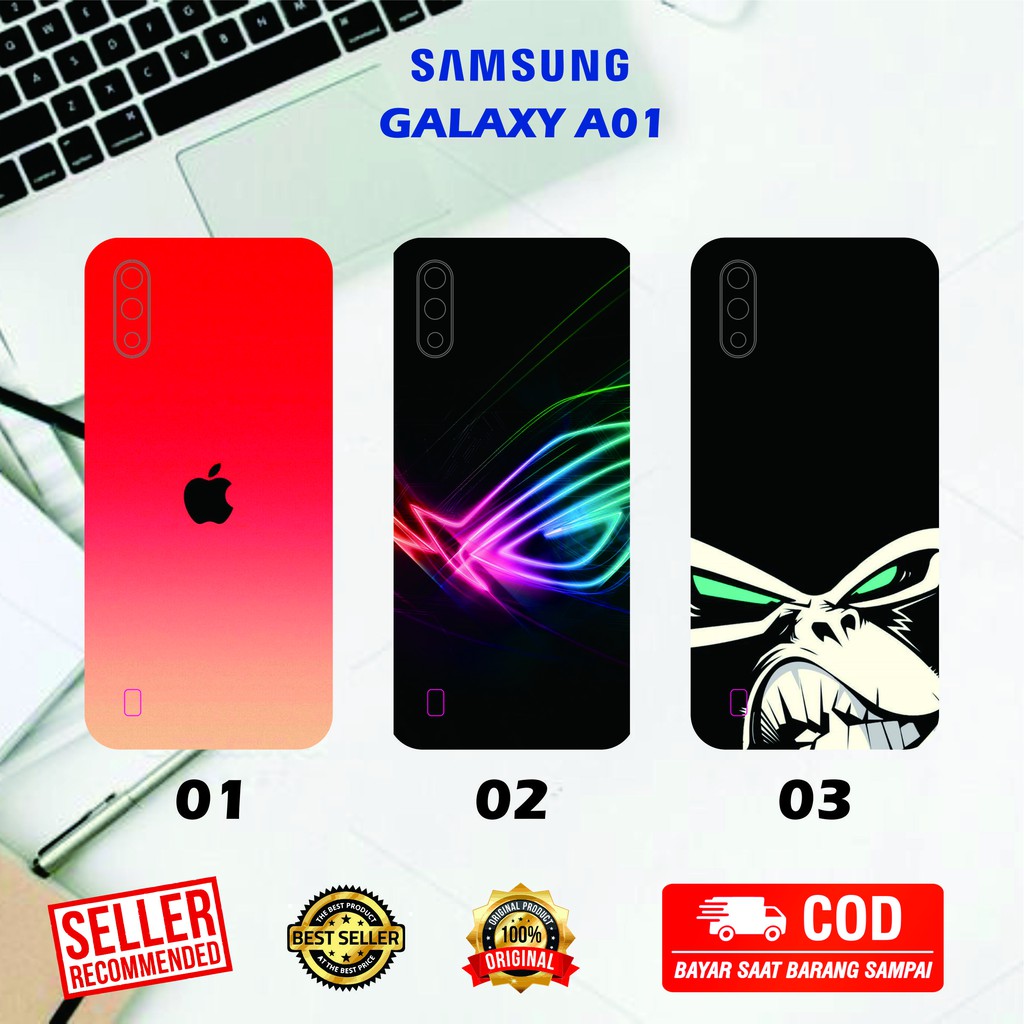 CUSTOM GARSKIN/STICKER HANDPHONE SAMSUNG A01