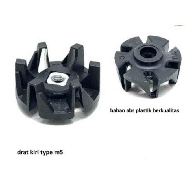 Couple atau gear plastik untuk miyako type baru