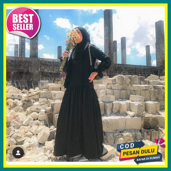 Kekinian Import Terbaru 2022 Gamis Lebaran Perempuan Dewasa Gsmis Remaja Termurah Gmis Muslimah Game