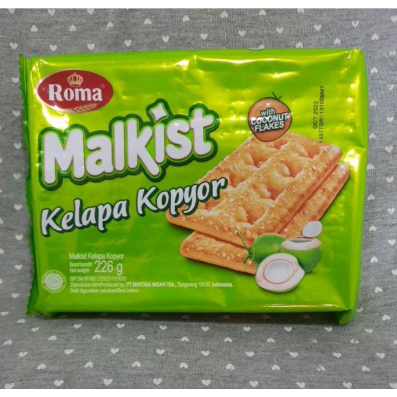 

ROMA MALKIS KELAPA KOPYOR 200GR