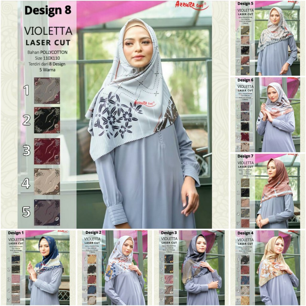 READY AZZURA VIOLETTA  LASET CUT