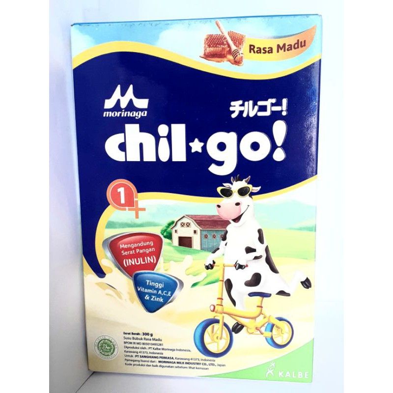 MORINAGA CHIL GO POWDER 1+ 300 GRAM RASA MADU VANILA