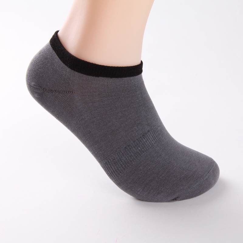 Kaus Kaki Pria Bambu Kesehatan Serat Bamboo Kaos Kaki Pendek Socks Unisex Kaus Kaki Casual Socks W07