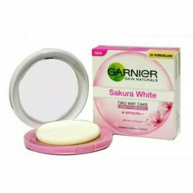 Garnier Sakura White Two Way Cake Pinkish Bright SPF 25/PA++