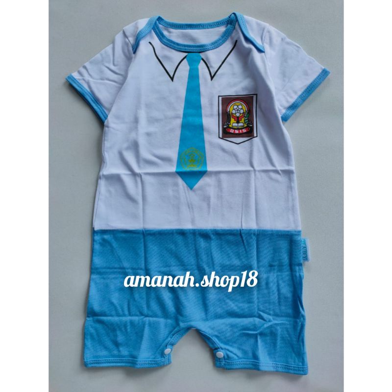 Baju Bayi Romper Bayi Jumpsuit Bayi Jumper Bayi Boy Seragam Sekolah SMA